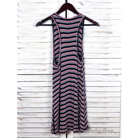 Zara | Trafaluc Ribbed Striped Tank Dress - Picture 3 of 7